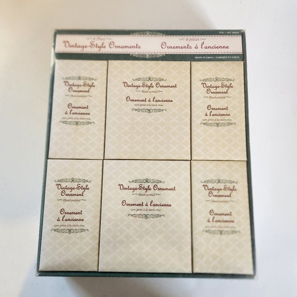 Vintage Style Christmas Children Tree Ornaments Costco New In Box Lot Of 6 - Picture 2 of 9